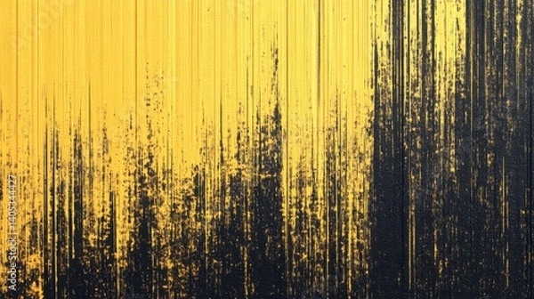 Fototapeta Abstract Gold Black Texture Vertical Stripes Background Design art dark bold rich paint retro style 
