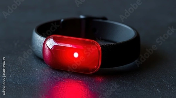 Obraz Innovative health monitoring device technology lab product showcase modern environment close-up view wellness concept