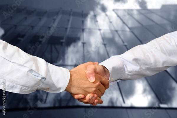 Obraz stretta di mano