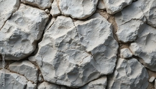 Obraz Detailed Texture of Arid Rock Surface with Earthy Tones.