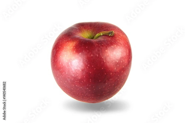 Fototapeta Studio isolated red apple