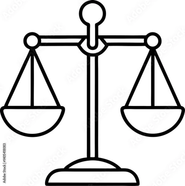 Obraz Weight Scale Icons with transparent background