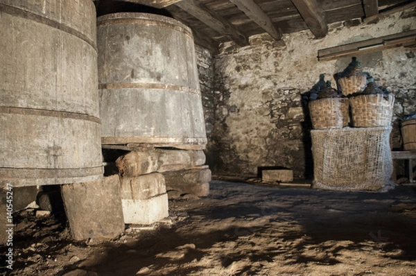 Fototapeta vecchia cantina