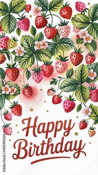 Obraz christmas background with holly berries