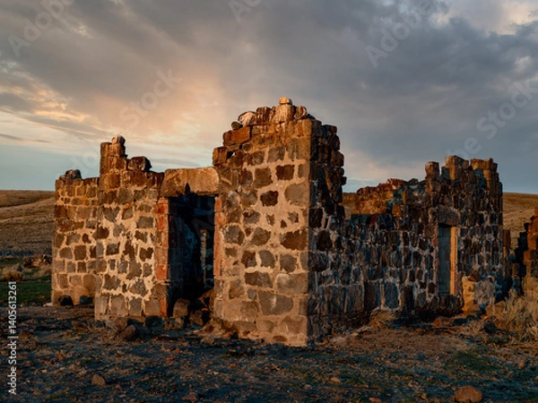Obraz Wickahoney sunrise in the Owyhee desert