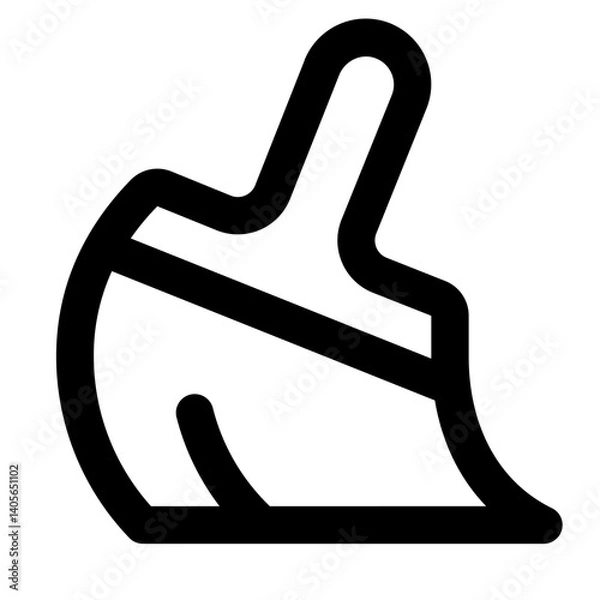 Fototapeta Broom vector icon design