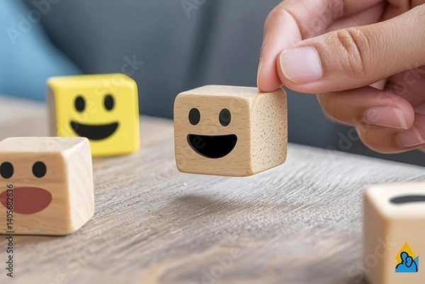 Obraz Customer Feedback Cubes