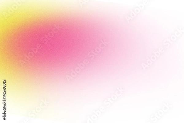 Obraz Abstract transparent pink yellow gradient texture background.
