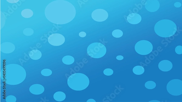 Fototapeta Abstract blue geometric minimal background