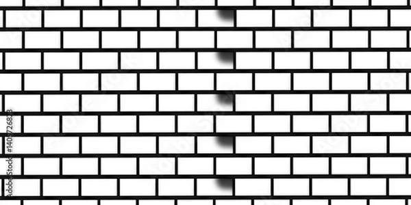 Fototapeta White brick wall background. White stone brick wall seamless background. Seamless Texture Pattern of a Brick Wall. white bricks wall 3d illustration. Brick wall Texture. wall stone texture background.