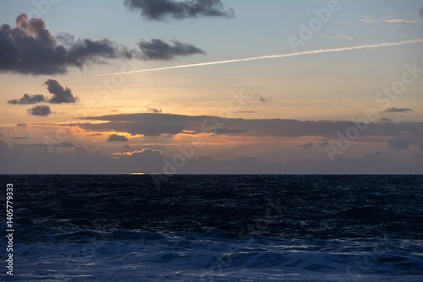 Obraz sunset over the sea