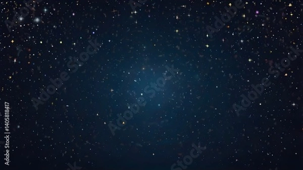 Obraz falling stars loop