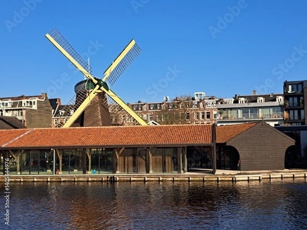 Obraz windmill in holland