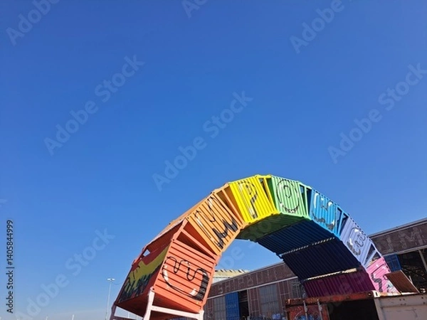 Obraz colorful arch