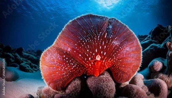 Fototapeta Red Cushion Starfish