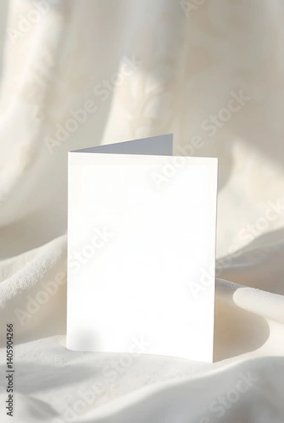 Fototapeta white paper with white background