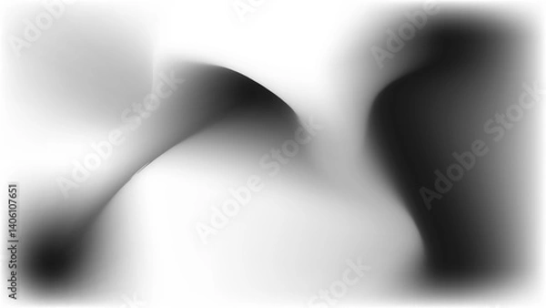 Fototapeta Colored blurred background gradient white and black background