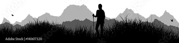 Obraz Panorama | Hiking