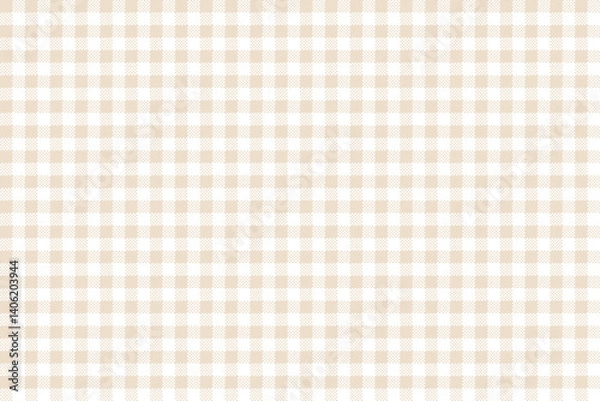 Fototapeta AntiqueWhite and white color plaid pattern background. plaid pattern background. Seamless pattern.