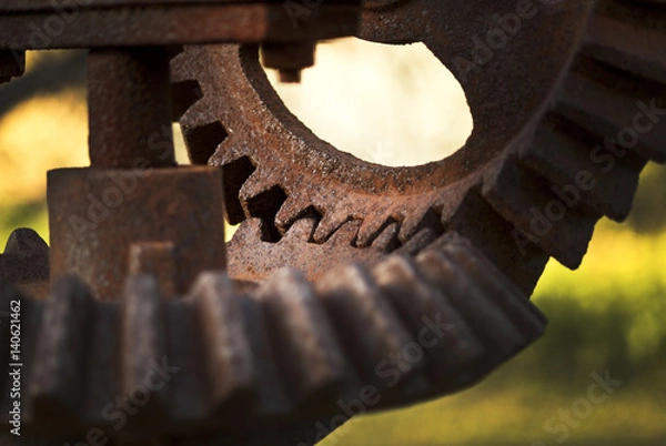 Fototapeta engrenagens