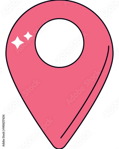 Obraz Summer Retro Y2k Icons Vector Collection