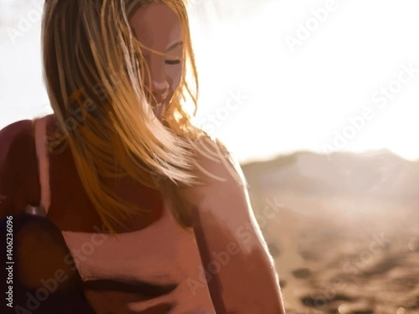 Obraz 運動の休憩、ジム