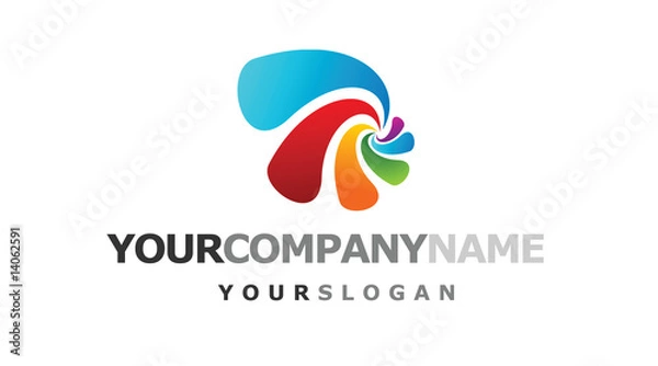 Obraz abstract vector graphic symbol design logo