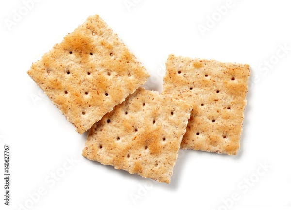 Obraz pełnoziarniste krakersy solne