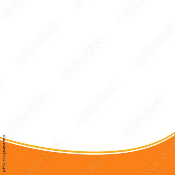 Fototapeta Footer Line Vector