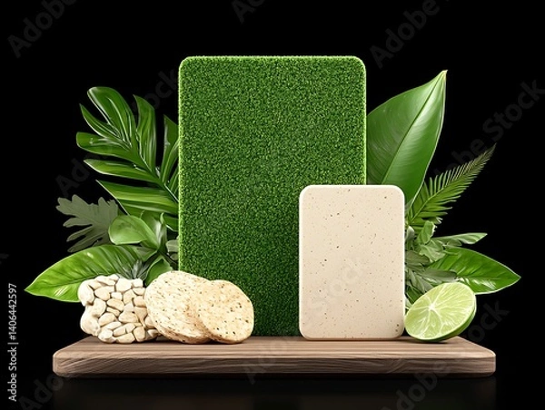 Obraz Eco-Friendly Product Display