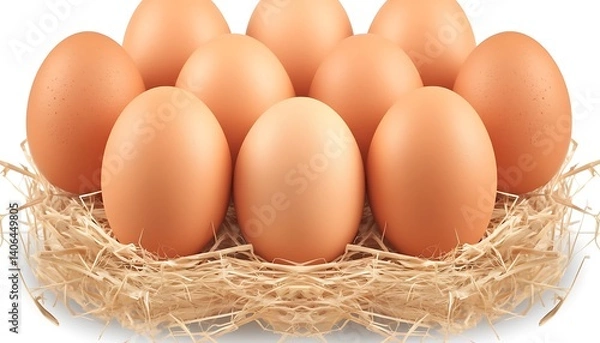 Obraz Eggs in a Nest