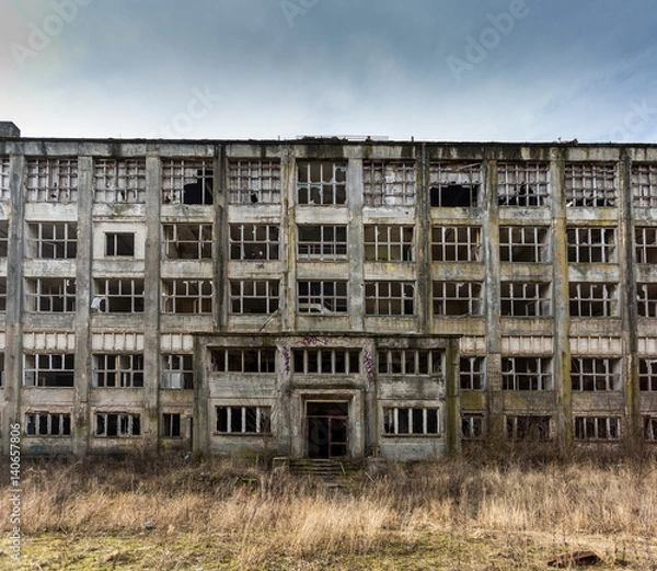 Obraz Destroyed hospital