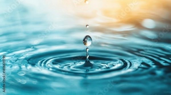 Obraz Addressing global water shortages innovative solutions for sustainable water management worldwide
