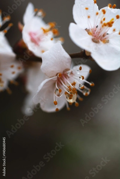 Fototapeta cherry blossom macro