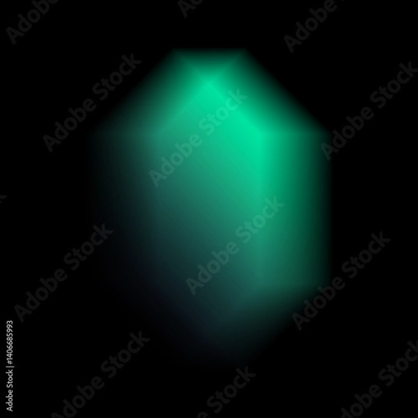 Obraz Star Burst Futuristic Dynamic Gradient Shape