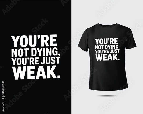 Fototapeta Bold typography T-shirt design pack featuring streetwear quotes skull art motivational phrases dad graphics dark humor grunge aesthetic modern style perfect for apparel print and digital projects