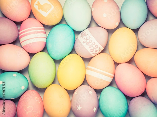 Fototapeta Tło Easter Eggs