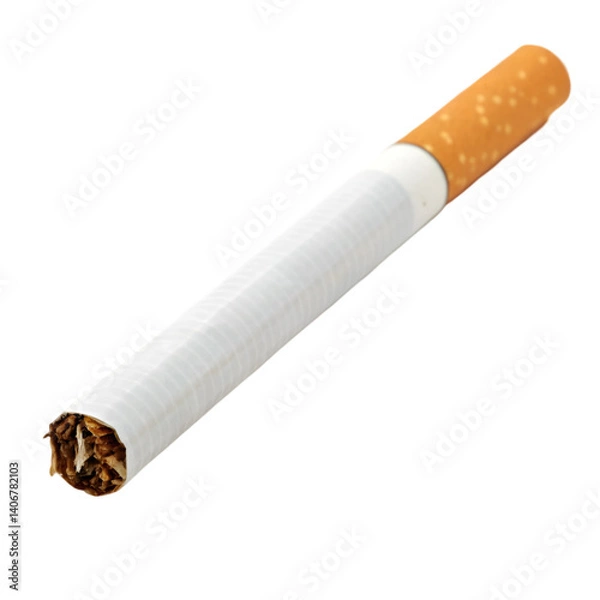 Fototapeta Cigarette isolated on transparent background