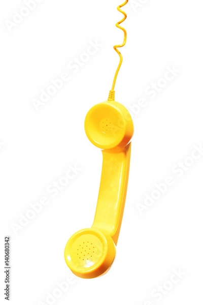 Fototapeta Yellow phone