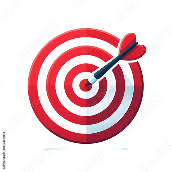 Obraz dart on target