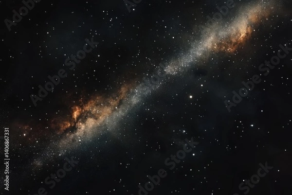 Fototapeta deep space background with stars
