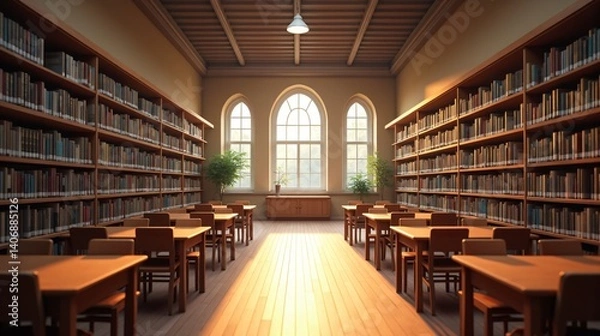 Obraz Interior of a Beautiful Architectural Structure