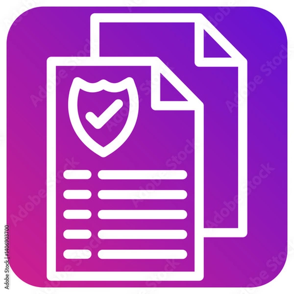 Fototapeta Clone Vector Icon Design Illustration