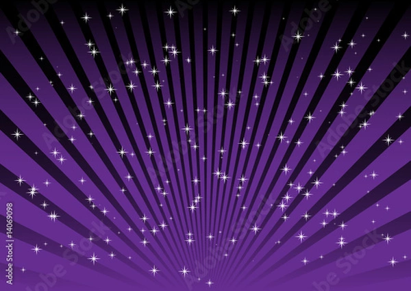 Fototapeta Purple blast