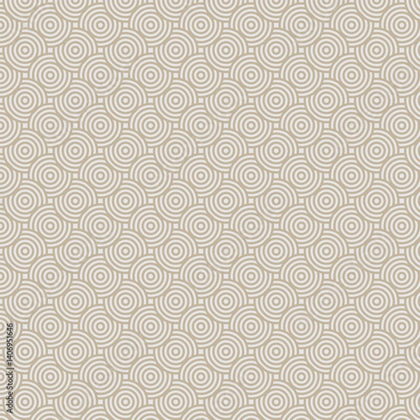 Obraz circle coin geometric fabric wallpaper background design pattern abstract cover gold yellow clean