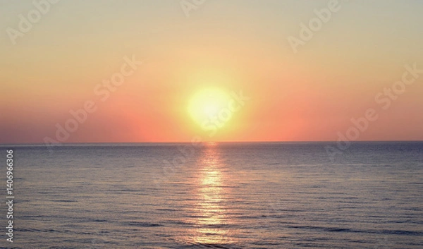 Obraz Dawn over the sea