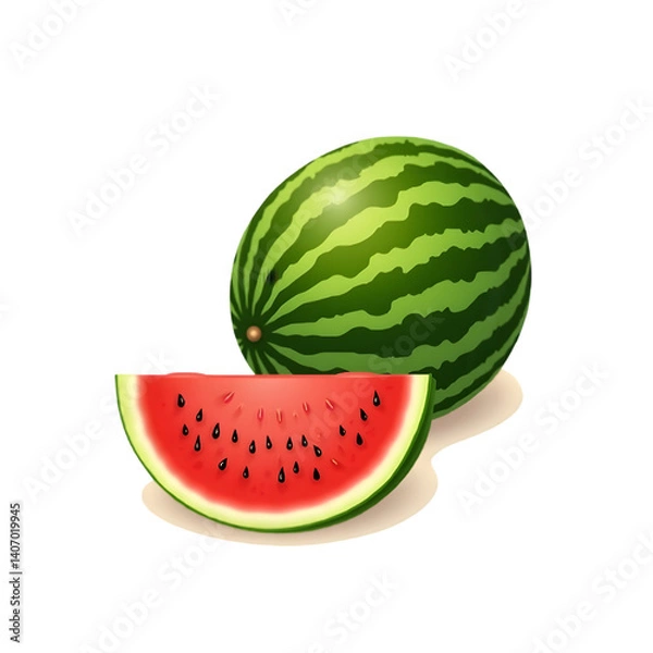 Obraz slice of watermelon