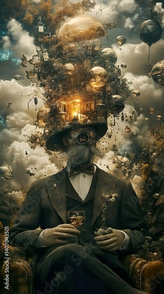 Obraz Steampunk Dreamscape