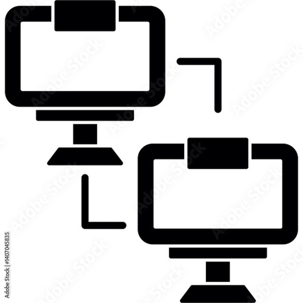 Fototapeta Connection Pooling Icon