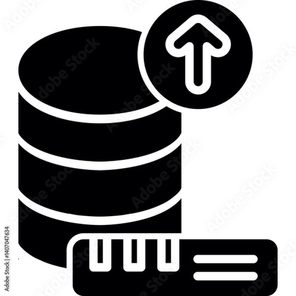 Fototapeta Data Enrichment Icon